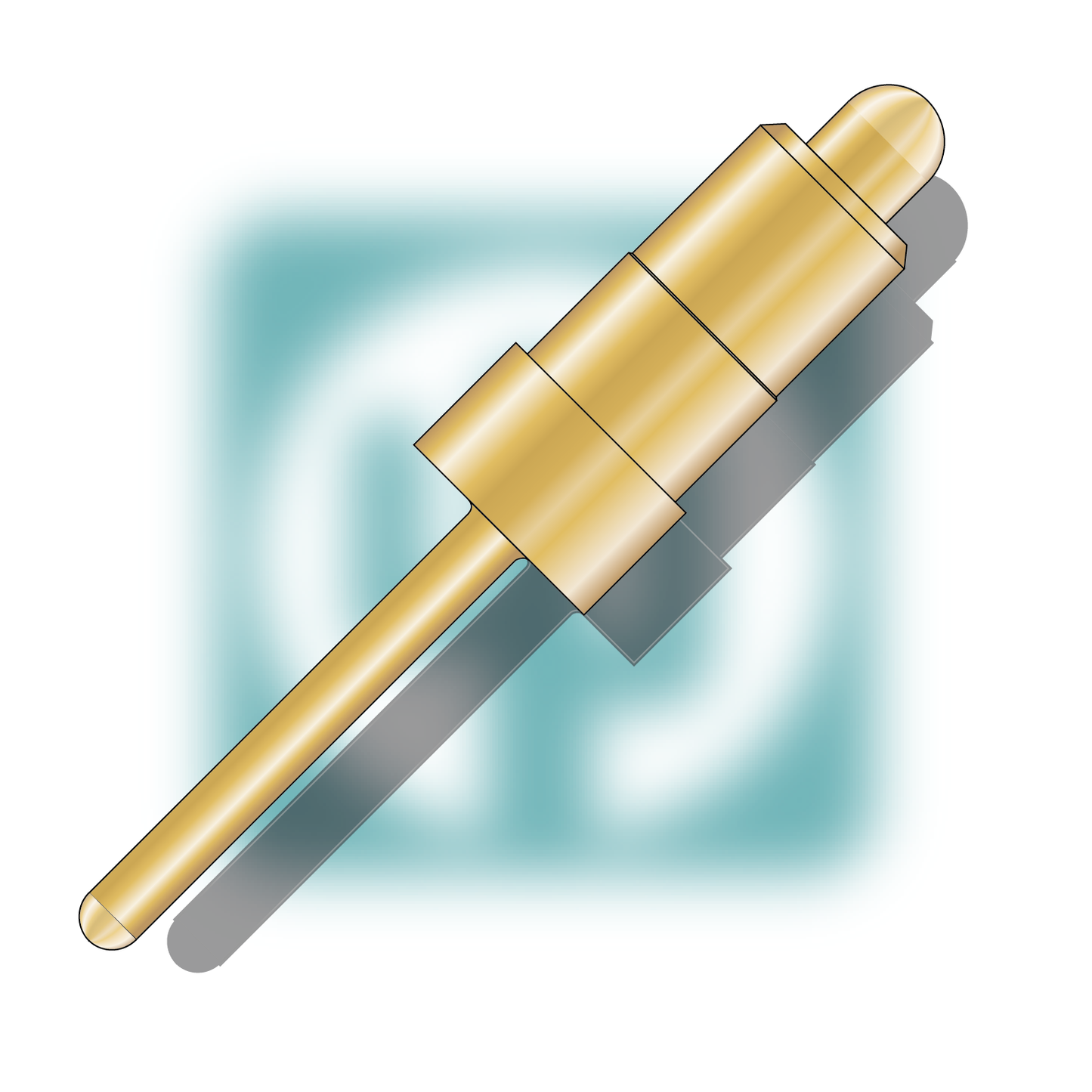 FK-454 (Pogo Pin / Spring‑Loaded Contact Pin)